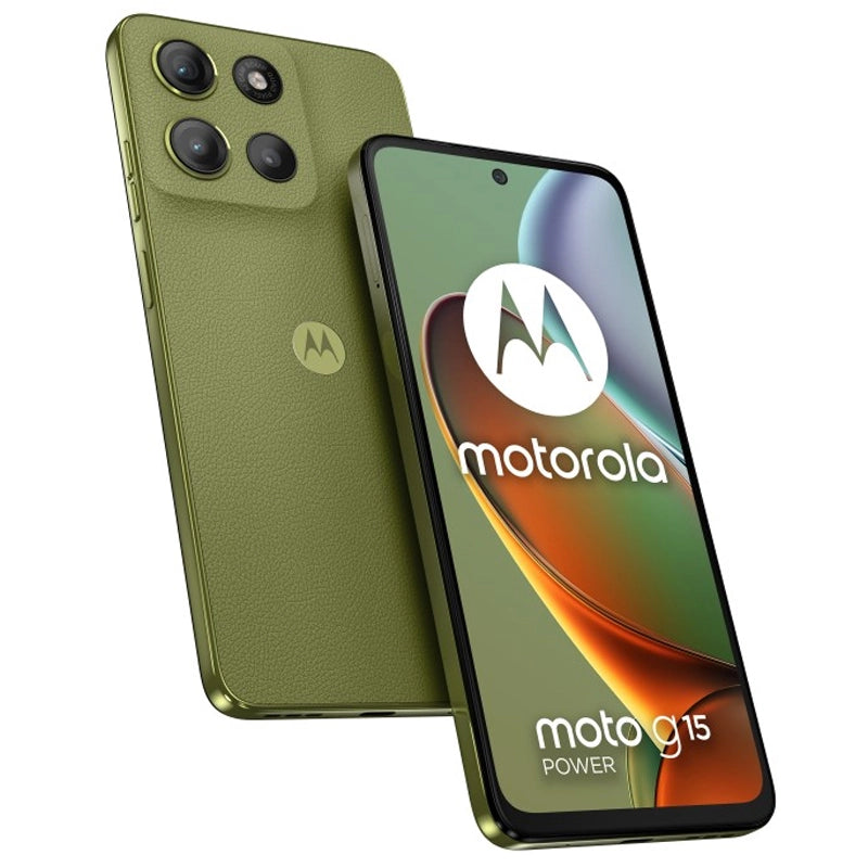 MOTOROLA MOTO G15 POWER (IGUANA GREEN) - SMARTPHONE - RAM 8GB - STORAGE 256GB
