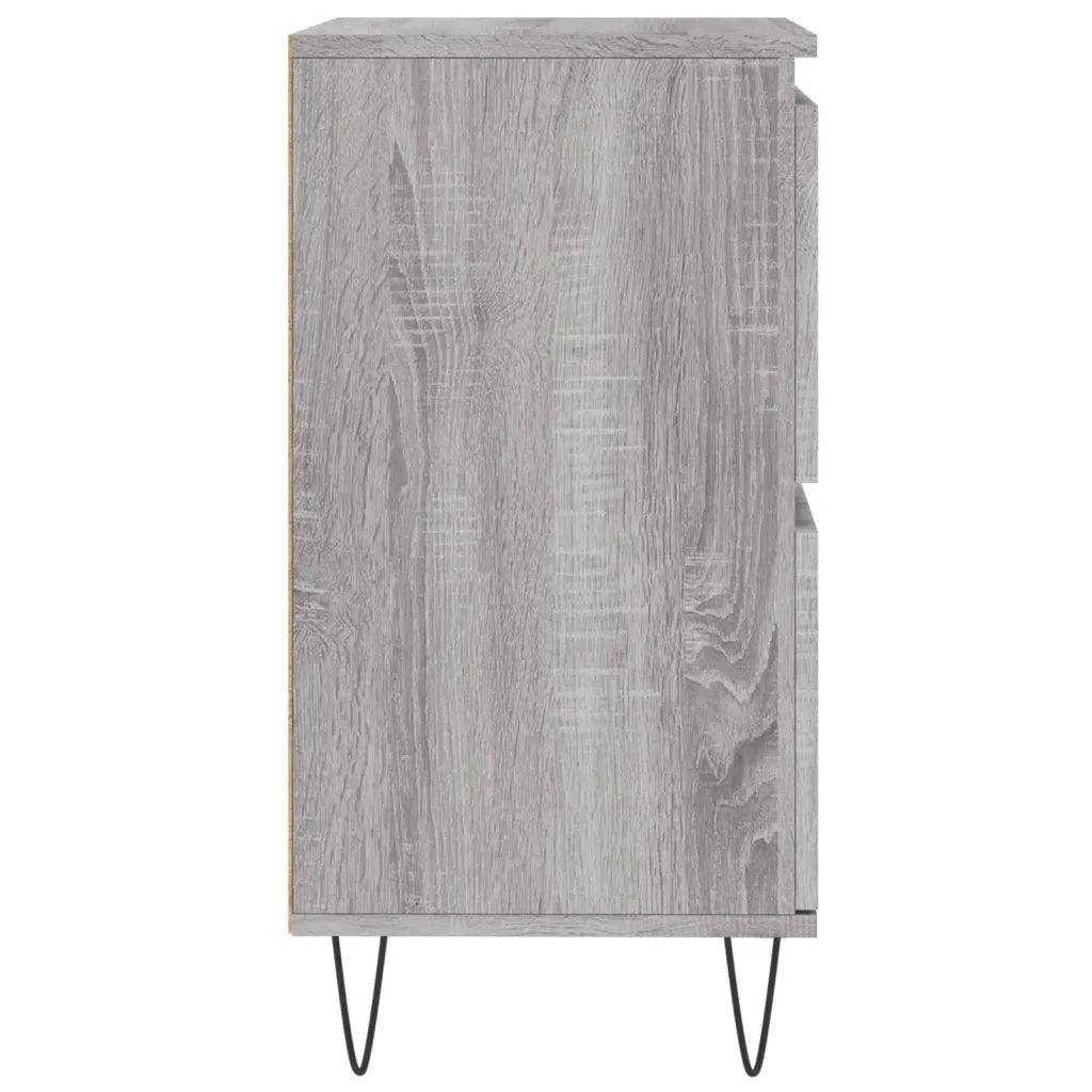 Credenza-Buffet-Armadio da cucina Grigio Sonoma 60x35x70 cm in Legno Multistrato 758734