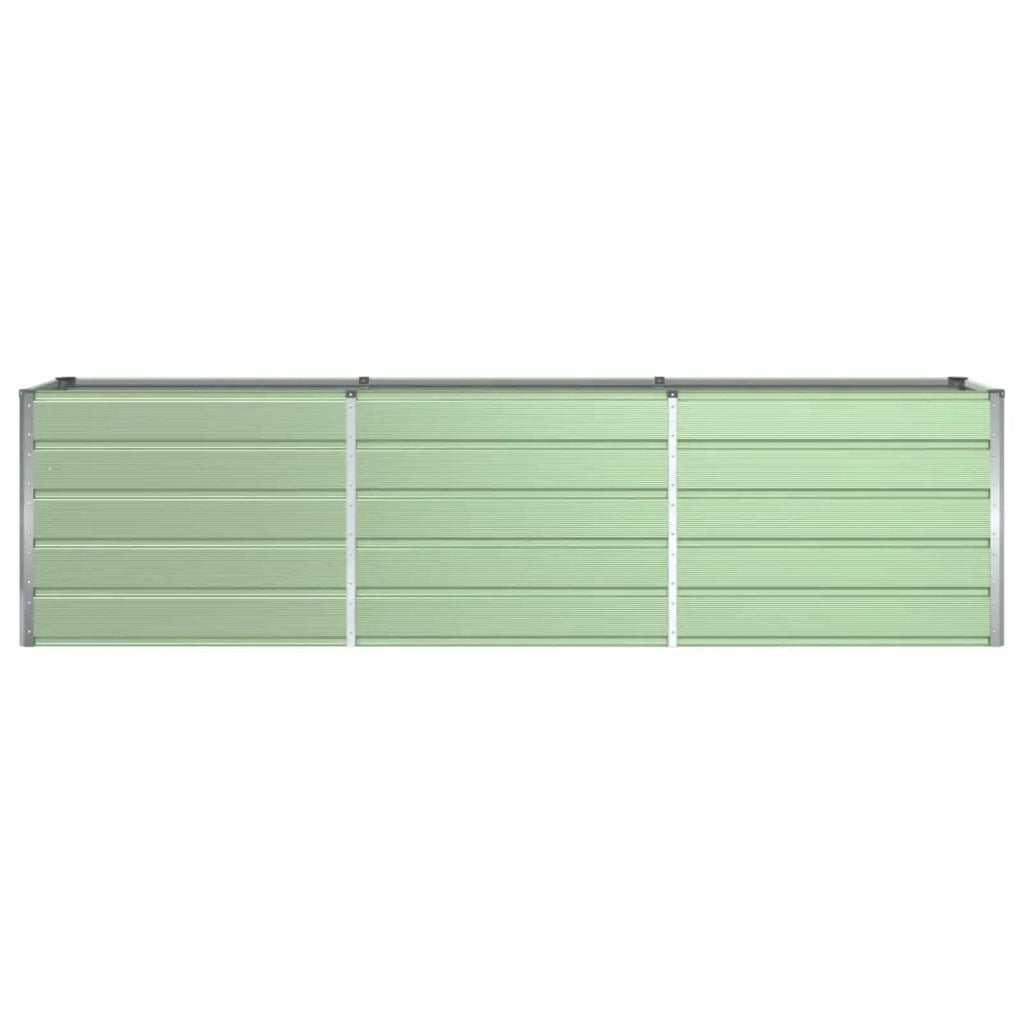 Fioriera | Cassetta per fiori | Vaso Verde Pastello 290 x 90 x 77 cm Acciaio zincato