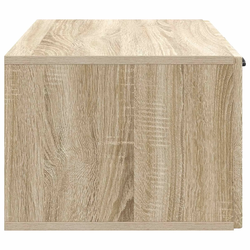 Mobile Porta TV da Muro-Credenza per TV sospesa Rovere Sonoma 59,5 x 41 x 30 cm 110136