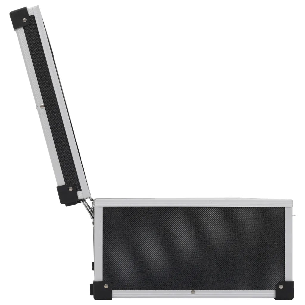 Custodia CD per 80 CD in Alluminio ABS Nero 91855