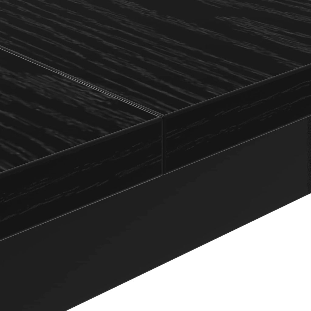 Tavolino da salotto | Tavolino da caff¨¨ | Tavolino da Soggiorno Rovere Nero 100 x 100 x 45 cm