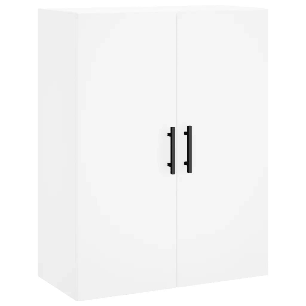 Credenza Bianca 69,5x34x180 cm in Legno Multistrato 3195755