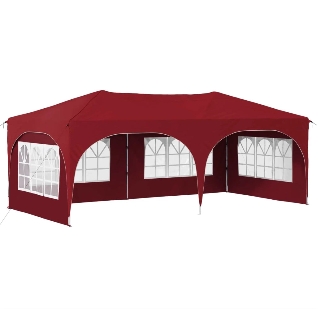 Tenda per feste a pop-up-Gazebo Borgogna 575 x 288 x 245 cm 806257