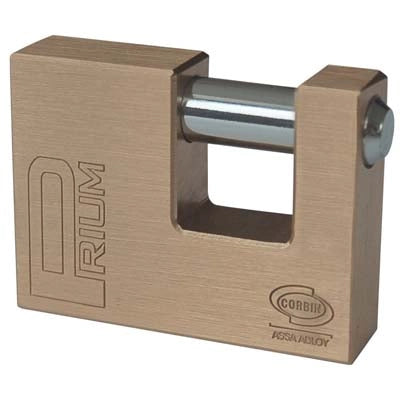 LUCCHETTO RETTANGOLARE YALE/CORBIN  OTTONE CHIAVI 2 MM 50