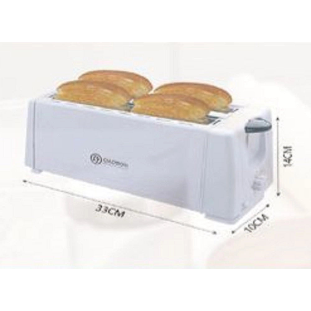 Trade Shop - Tostapane Classico Tosta Fette Pane Multifunzione 1200w Vassoio Briciole Tx-8248 -