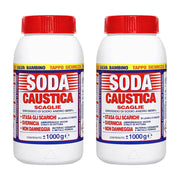 MARTEN SET 2 KG SODA CAUSTICA A SCAGLIE PERCARBONATO DI SODIO STASA SCARICHI SVERNICIA NON DANNEGGIA