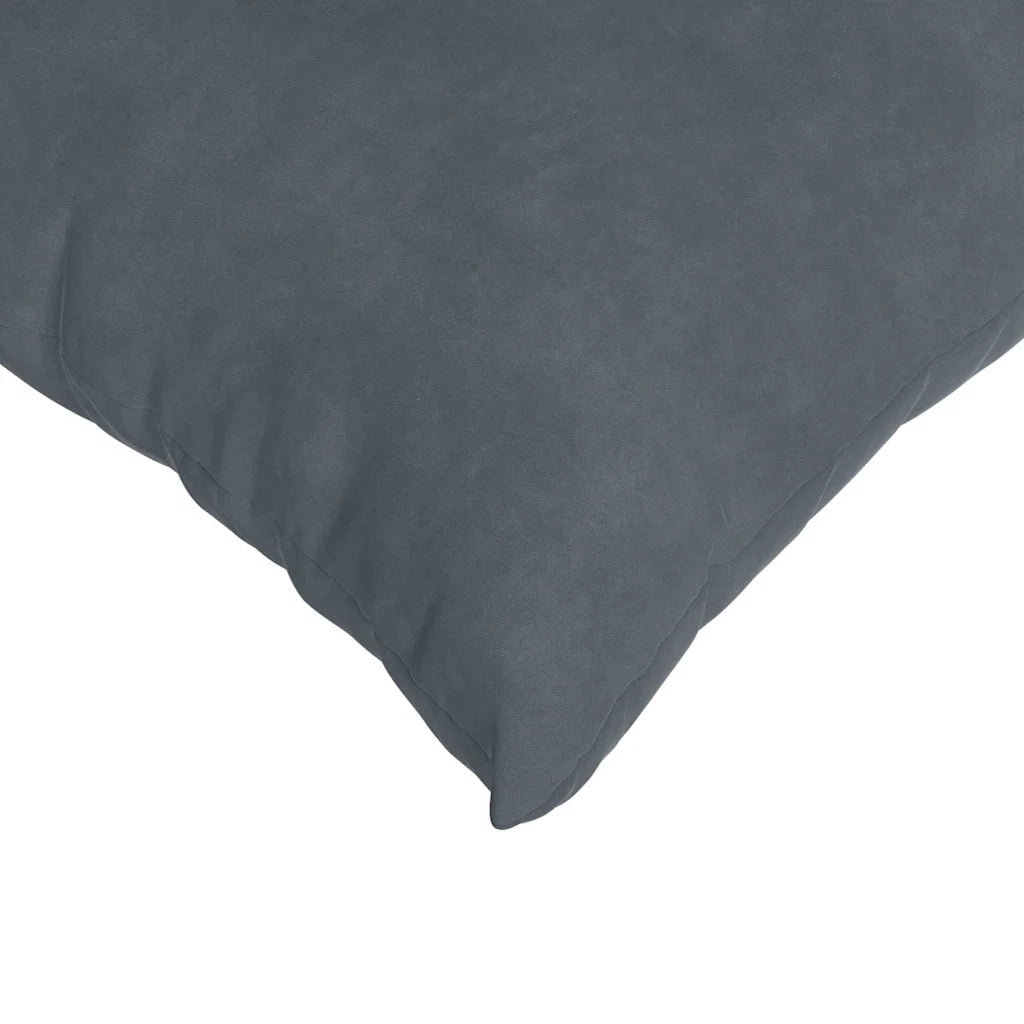 Cuscini da Divano 2 pz | Cuscini per sedie Grigio scuro 45 x 45 cm