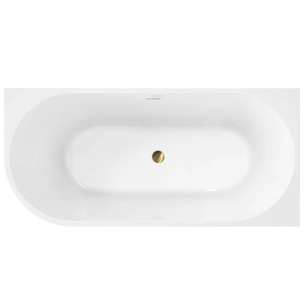 Vasca Bagno Sydney Bellanto Destra 160cm Copritappo bianco