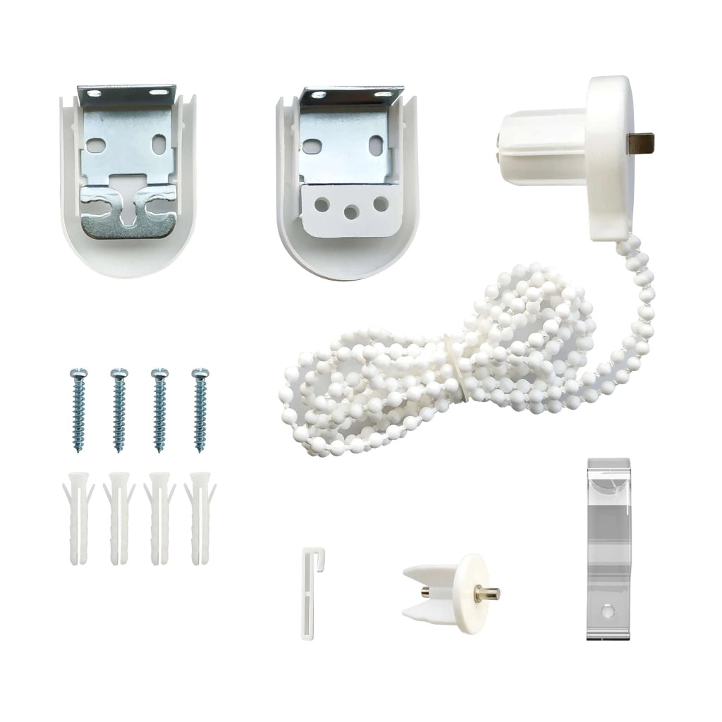 Tenda a Rullo Screen resistente e isolamento termico Bianco 180x180 cm