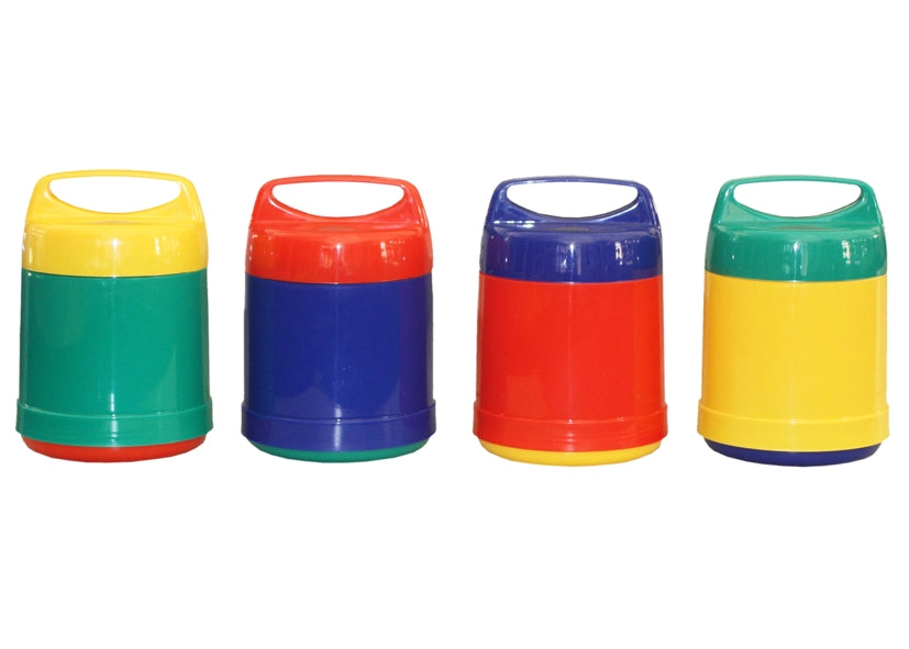 Portapranzo pietanziera portavivande + secondo alto 1 litro Vari Colori