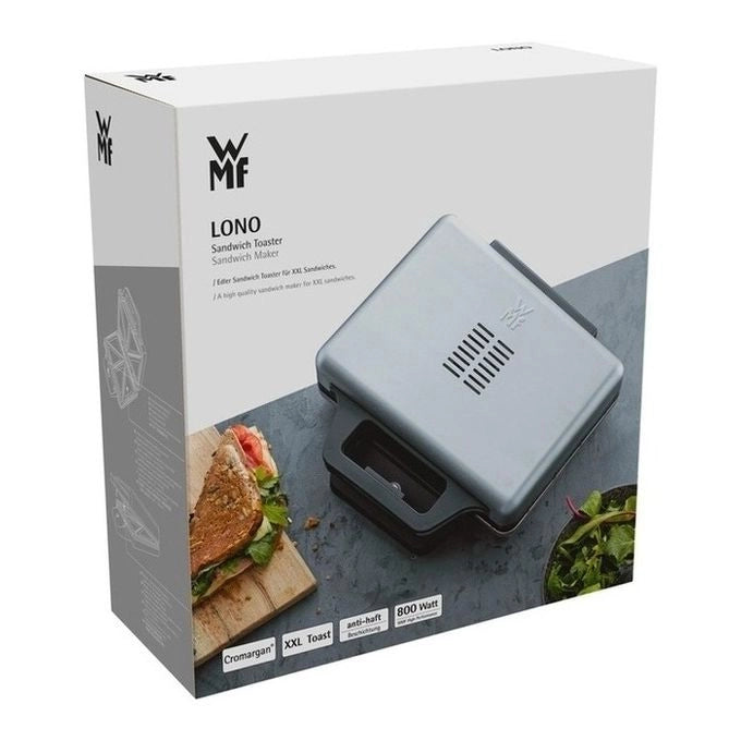 WMF 0415150011 tostiera 800 W Nero, Argento