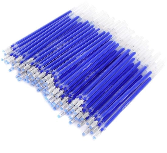 100 Stuks Stifte per Navullen - Temperatura Alta - Tempera Resistente - Marcatori Temporanei - Adatto per Abbigliamento/Scarpe - Penna Raffreddabile - Stilografica per Marcatura