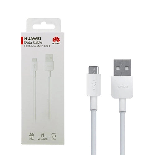 ACC. CAVO HUAWEI MICRO USB AMP WHITE 1MT