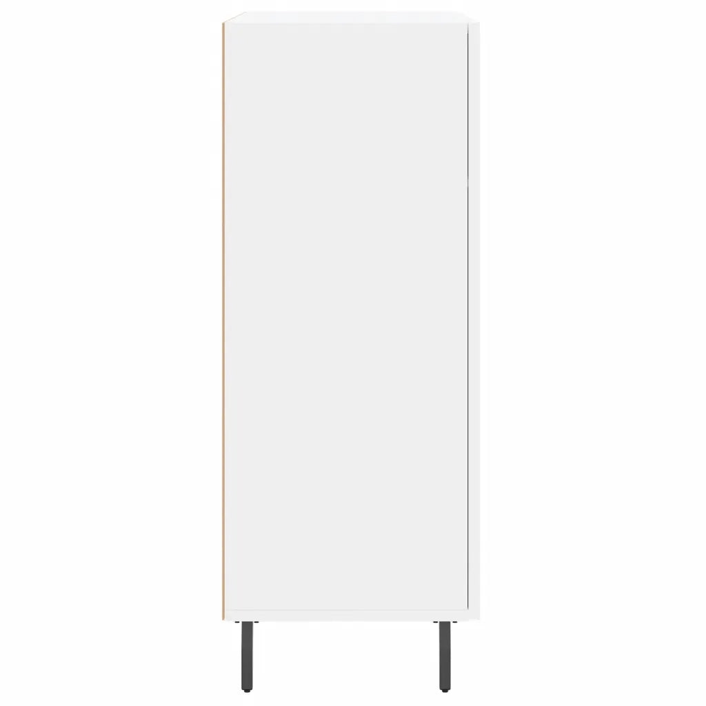Credenza | Madia | Buffet da pranzo | Armadio da pranzo Bianca 69,5x34x90 cm in Legno Multistrato