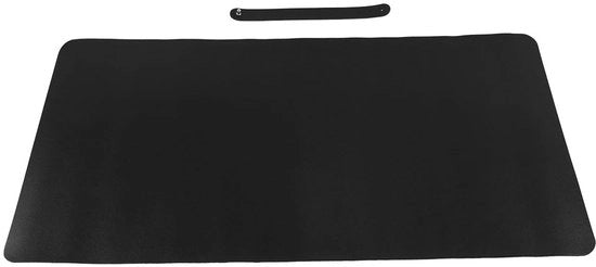 Sostegno per scrivania in PU di alta qualità 60x30cm - Tappetino antiscivolo - Protezione idrofoba per scrivania - Disegno ergonomico - Protezione contro graffi