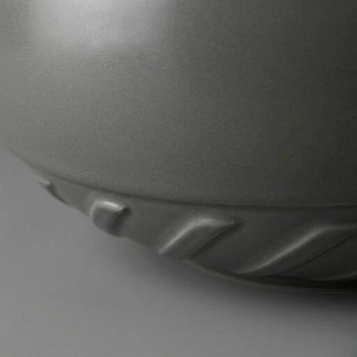 Lavabo d'appoggio d.33 slim in ceramica mod. 04 - Grigio Cemento