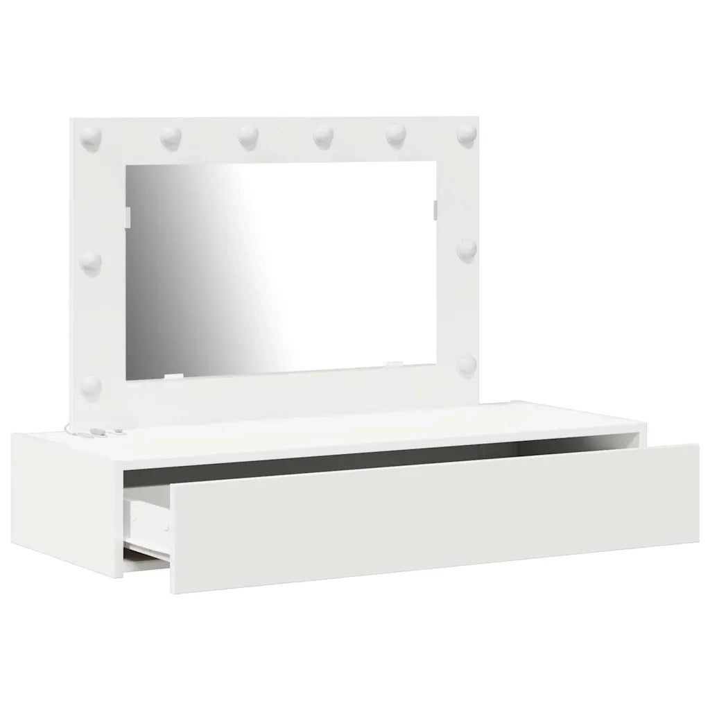 Toeletta | Tavolo da Trucco Bianco 100 x 40 x 70 cm Legno multistrato