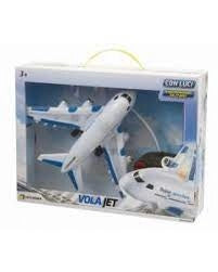 Fast Wheels-Vola Jet-Aereo radiocomandato con luci