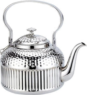 Teiera 1400ml Acciaio Inossidabile Infusore Argento