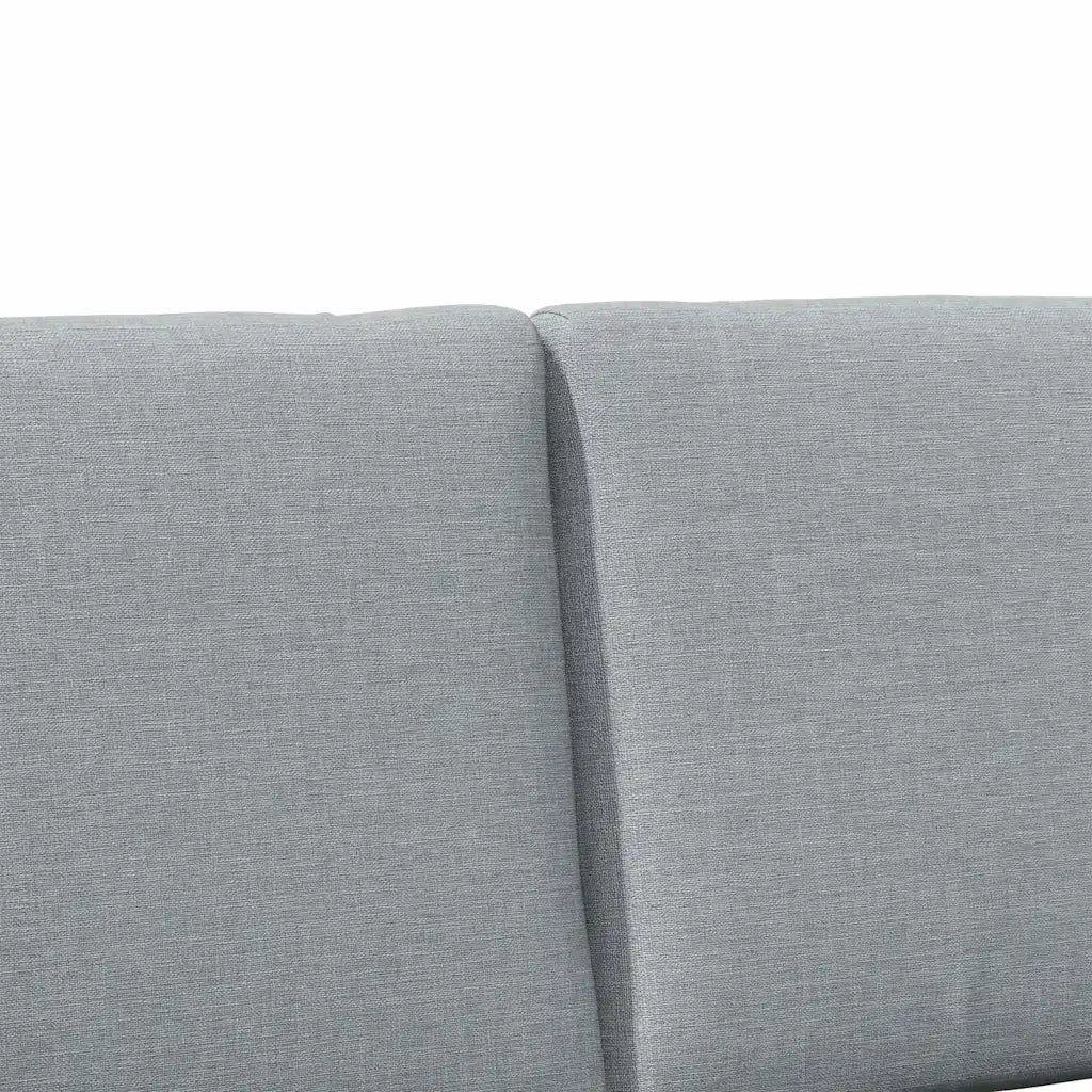 Testiera | Testata imbottita Grigio chiaro 160 cm Pino massello