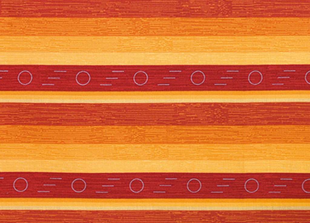 Copritutto Disegno Colorado - 260x280 - Arancio
