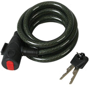 Trade Shop - Catena Antifurto Moto Bicicletta Con Lucchetto Chiavi Acciaio 100cm Vari Colori -