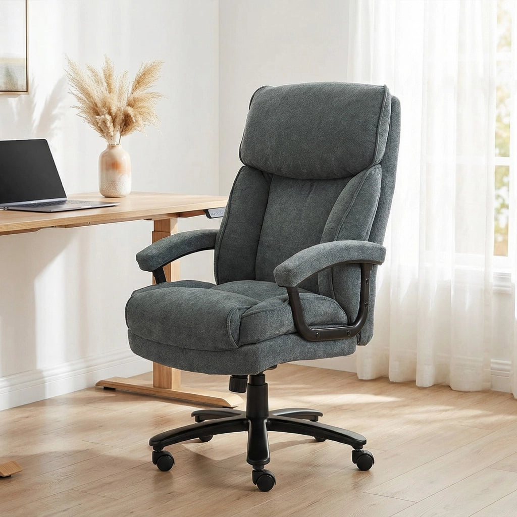 Sedia da ufficio alta ¨C zephmum ¨C grigio, 200 kg