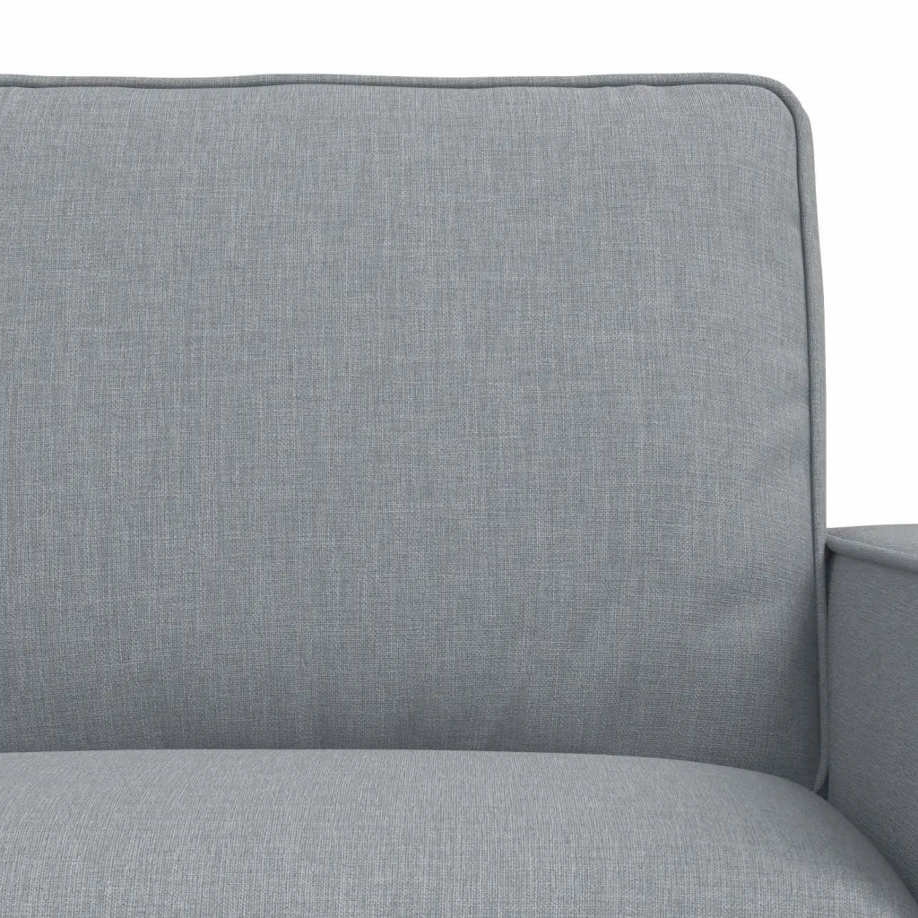 Set di divani 2 pcs Grigio chiaro 182 x 80 x 82 cm Tessuto 3407544