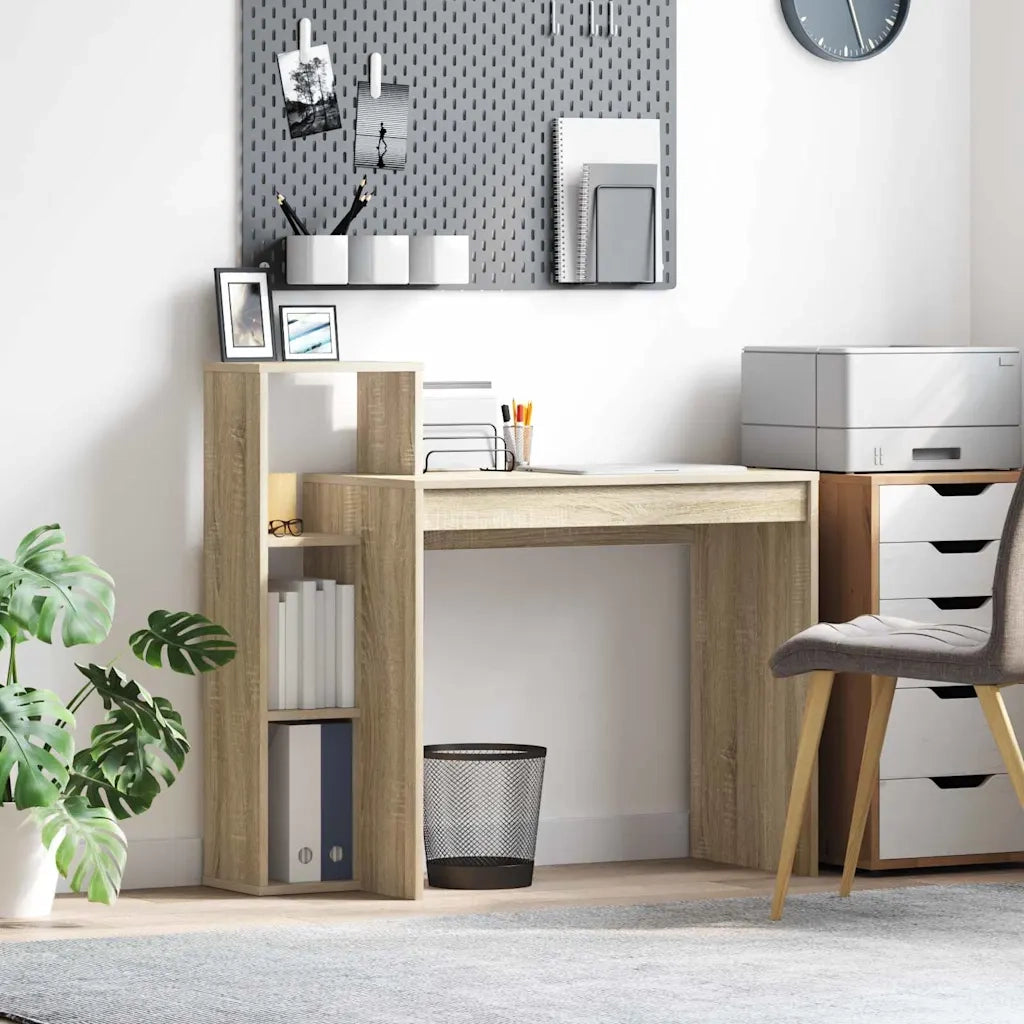 Scrivania | Tavolo da Ufficio Rovere Sonoma 100 x 40 x 90 cm Legno multistrato