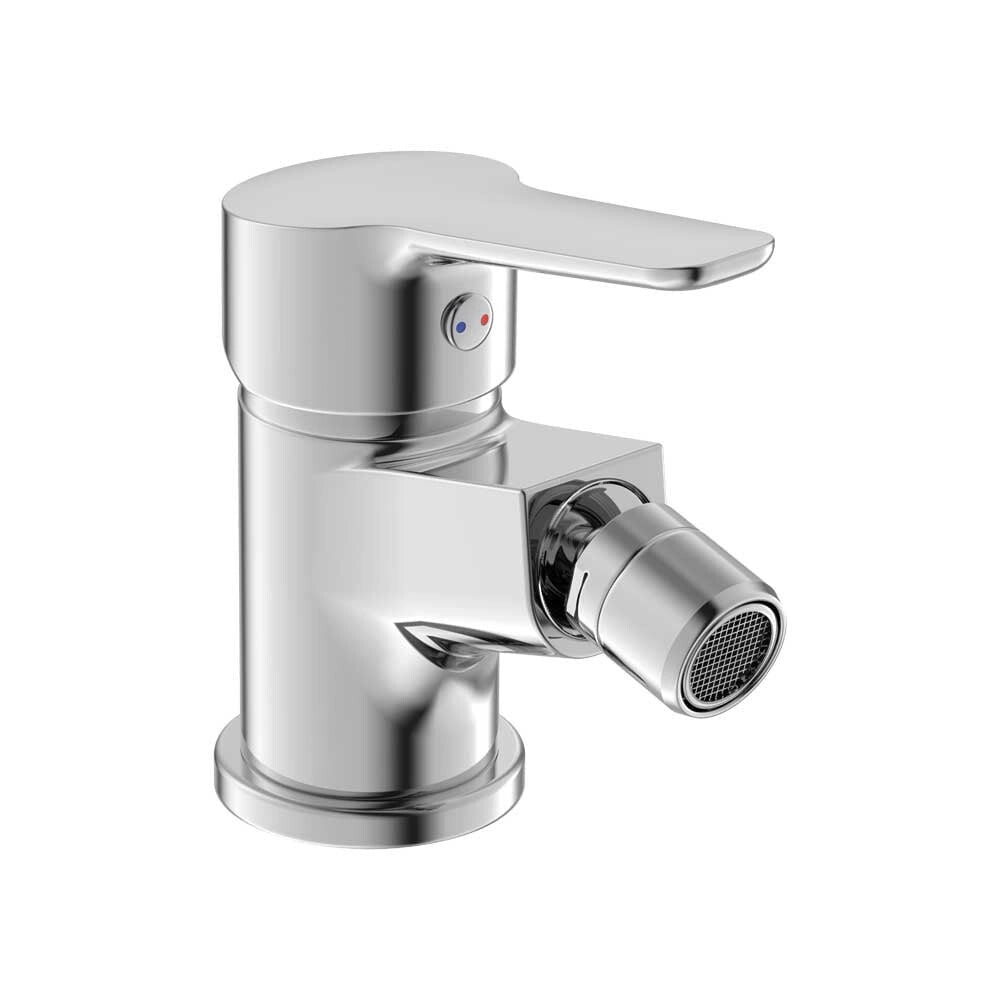 Miscelatore bidet cromato con piletta Mila