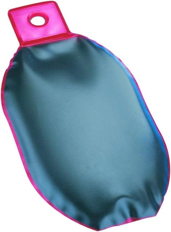 Kruik per acqua calda con rivestimento di feltro - rilascio di calore confortevole - rivestimento di velluto idoneo per la pelle - funzione naturale - 32 x 15 x 17 cm
