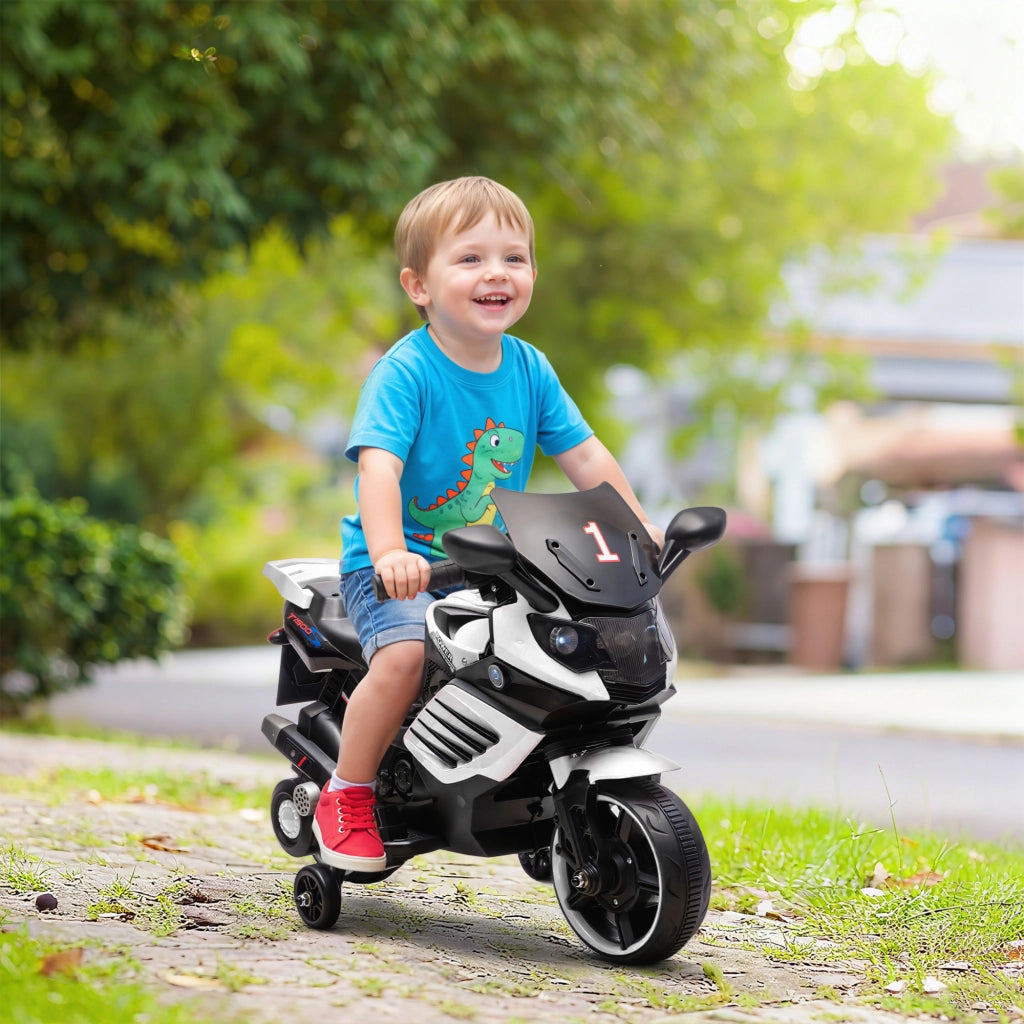 Auto elettrica per bambini ¨C Minimal ¨C bianco