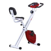 Cyclette pieghevole ¨C Xylo ¨C 8 livelli resistenza magnetica con schienale sedile regolabile display LCD rosso