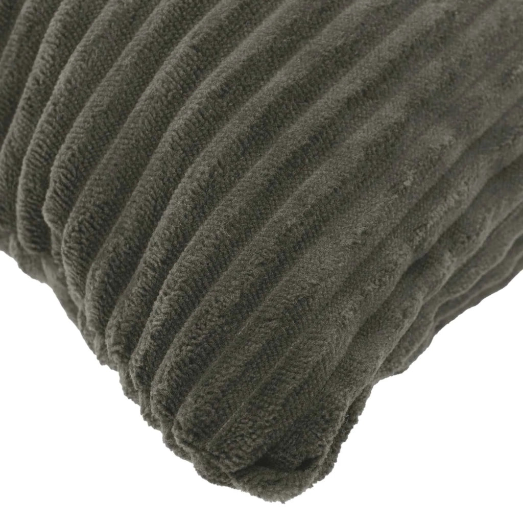 Federa 2 pcs HEERLEN Antracite 40 x 70 cm corduroy 909543