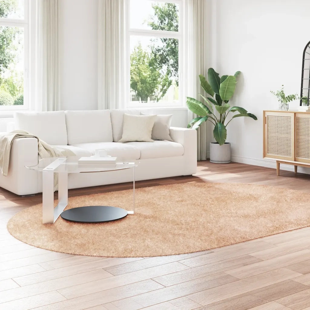 Tappeto del soggiorno | Tappeto Shaggy a Pelo Lungo NAVARRA Beige 300x200 cm poliestere