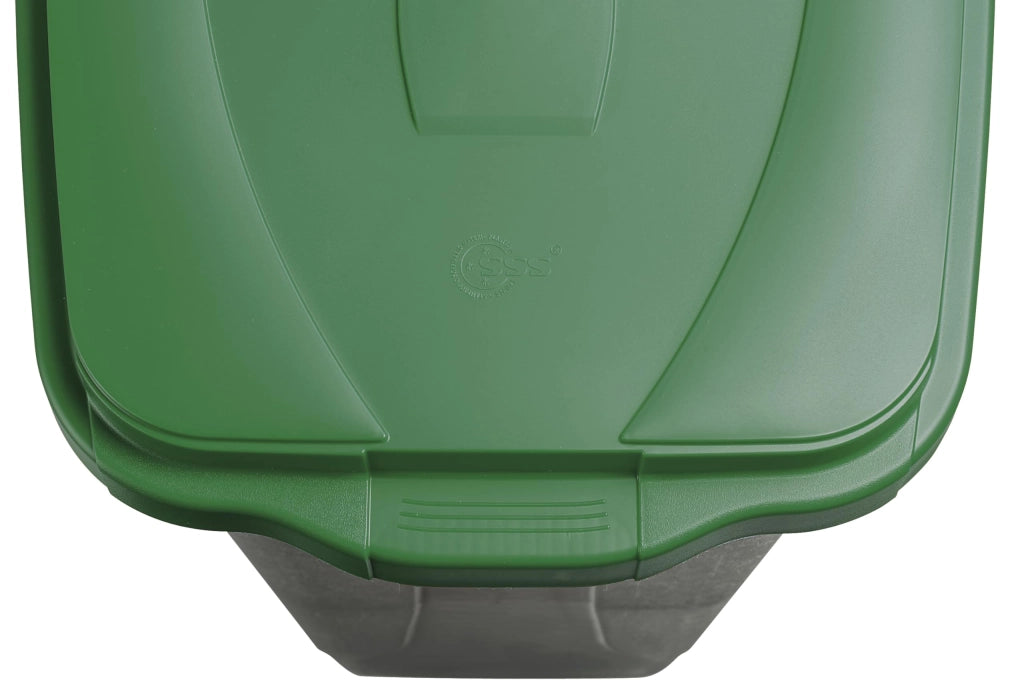 Bidone per Rifiuti 80 l Colore Verde