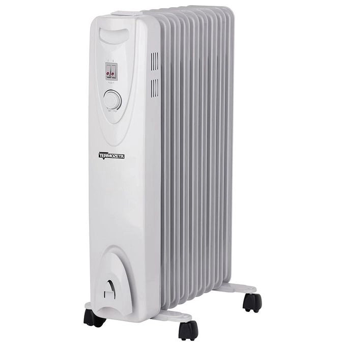 Termozeta TZR21 stufetta elettrica Interno Grigio 2000 W Stufa elettrica a convezione