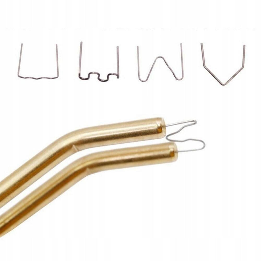 Graffette per Plastica Ovali e Piatte S 0,8mm – 100 Pezzi | Alta Qualità