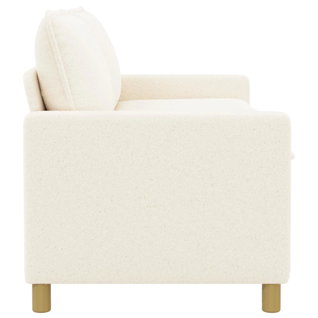 Divano Crema 156 x 81 x 87,5 cm Tessuto 42028850