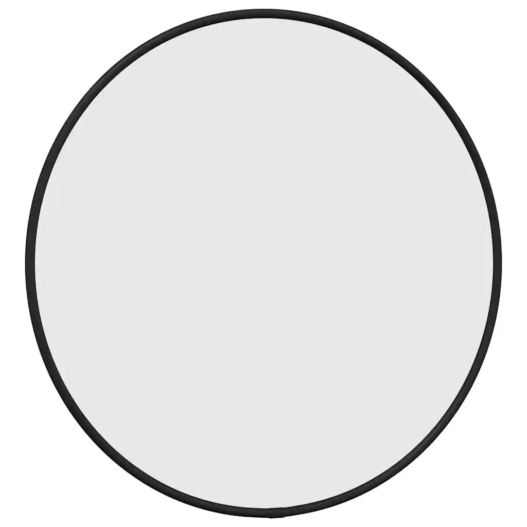 Specchio da Parete | Specchio decorativo Nero ? 40 cm Rotondo