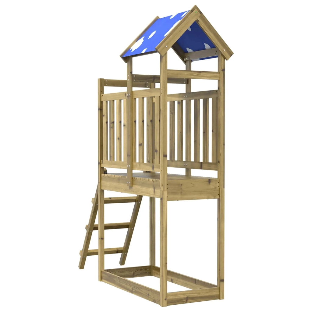 Torre da Gioco Marrone Legno Impregnato Solido 3417180