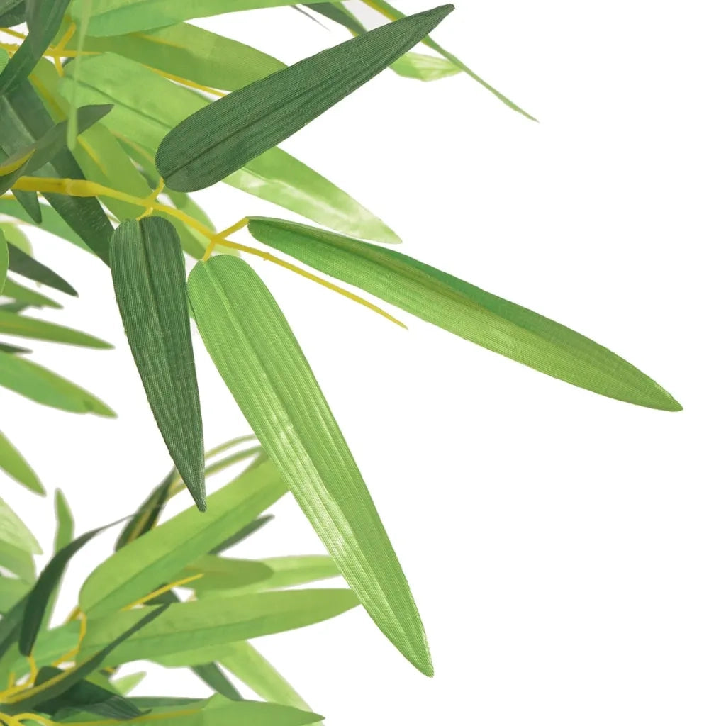 Bamb¨´ Artificiale con Vaso-Piante Decorative 120 cm Verde