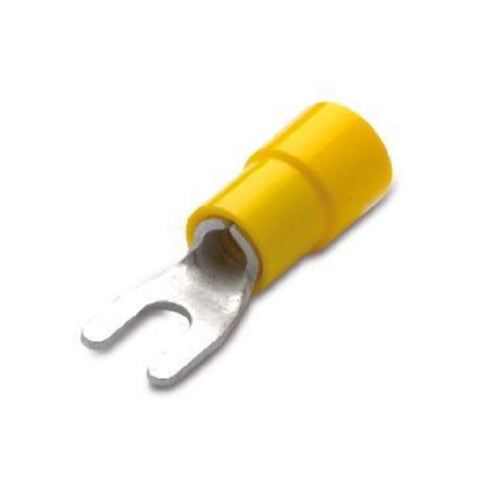 TERMINALE ISOLANTE A FORCELLA 6mmq F6 - CONF. 50PZ