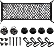Organizzatore di bagaglio per SUV con 8 ganci in stile sacchetto, 90 x 30 cm, molto elastico