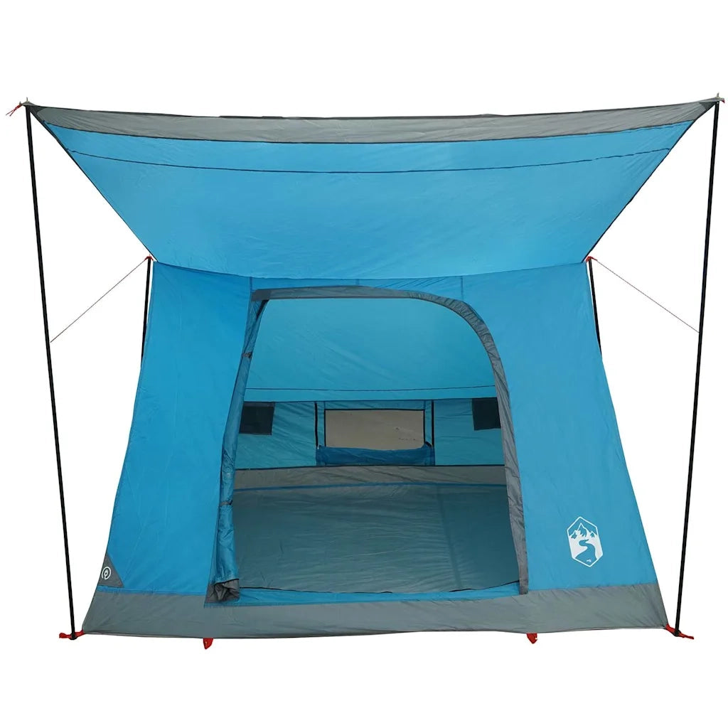 Tenda da campeggio con tetto-Tenda per Escursionismo Blu 282 x 225 x 154 cm taffet¨¤
