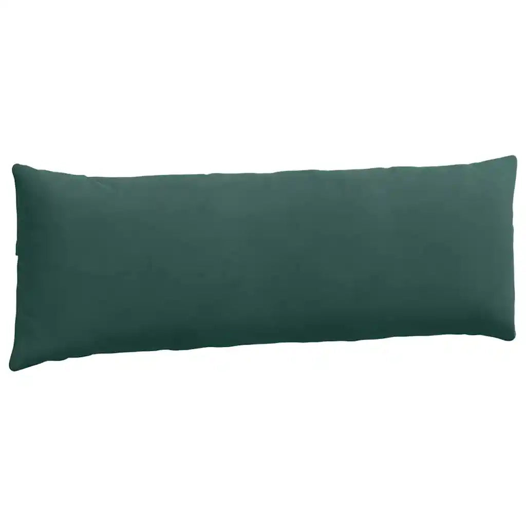Cuscini da Divano 2 pz-Set di 2 Cuscini per Sofa Verde Scuro 120 x 40 cm 717810