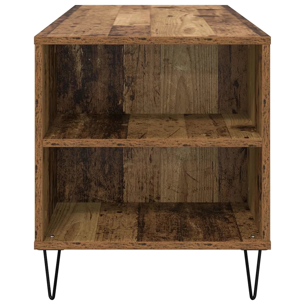 Tavolino da Salotto-Tavolino da soggiorno-Tavolo Legno vecchio 102 x 44,5 x 50 cm 416569