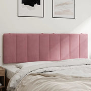 Cuscino Testiera Hanko Rosa 160 cm in Velluto 374680