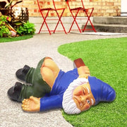 Kabouter in resina poli 3D per esterni - decorazione per giardino e balcone